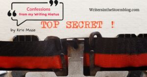 type writer ribbon below the words "Top Secret"