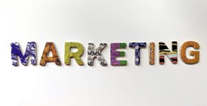 The word marketing